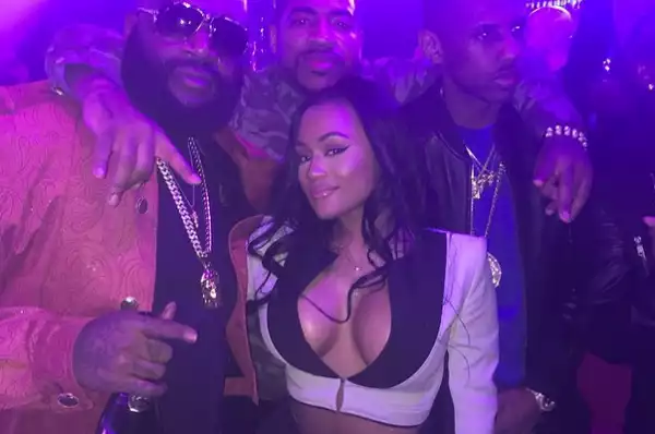 See What Rapper Rick Ross Did To His Girlfriend On Snapchat [See Photo]